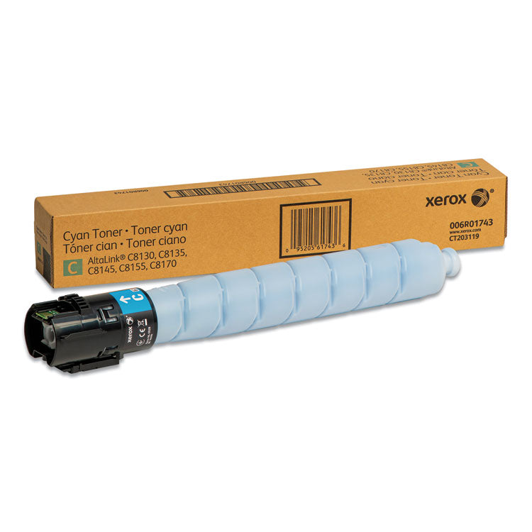 Xerox® 006R01747 Toner, 28,000 Page-Yield, Cyan (XER006R01747)