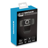 Adesso CyberTrack H4 1080P HD USB Manual Focus Webcam with Microphone, 1920 Pixels x 1080 Pixels, 2.1 Mpixels, Black (ADECYBERTRACKH4) Each