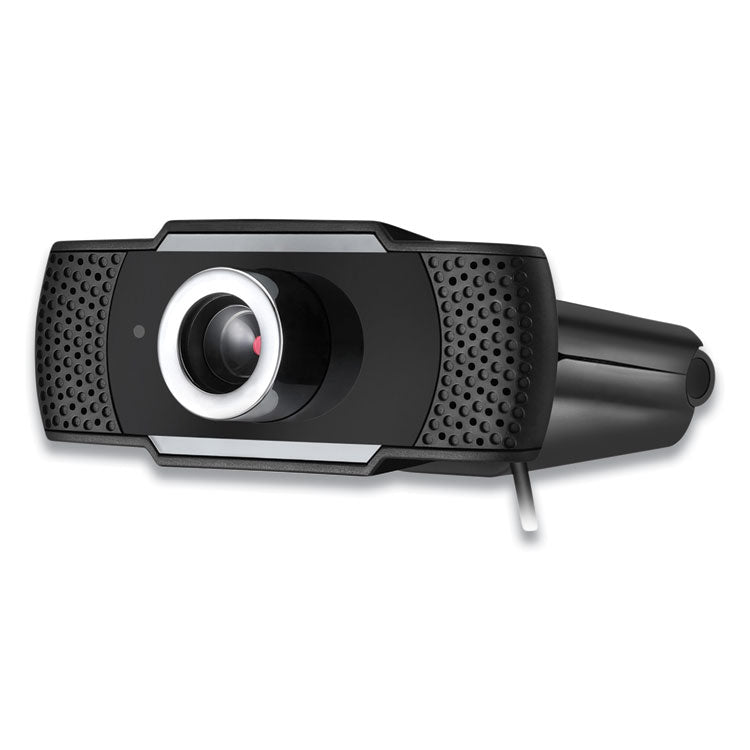 Adesso CyberTrack H4 1080P HD USB Manual Focus Webcam with Microphone, 1920 Pixels x 1080 Pixels, 2.1 Mpixels, Black (ADECYBERTRACKH4) Each