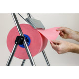 TASKBrand® Industrial Floor Jumbo Roll Dispenser, Silver, 35.43" x 17.72" (HOS680690) Each