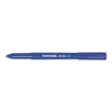 Paper Mate® Write Bros. Ballpoint Pen, Stick, Medium 1 mm, Blue Ink, Blue Barrel, Dozen (PAP3311131C)