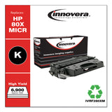 Innovera® Remanufactured Black High-Yield MICR Toner, Replacement for 80XM (CF280XM), 6,900 Page-Yield, Ships in 1-3 Business Days (IVRF280XM) Each