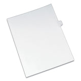 Avery® Preprinted Legal Exhibit Side Tab Index Dividers, Allstate Style, 26-Tab, J, 11 x 8.5, White, 25/Pack (AVE82172)