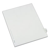 Avery&reg; Preprinted Legal Exhibit Side Tab Index Dividers, Allstate Style, 10-Tab, 29, 11 x 8.5, White, 25/Pack (AVE82227) Set of 25