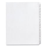 Avery® Preprinted Legal Exhibit Side Tab Index Dividers, Allstate Style, 25-Tab, 126 to 150, 11 x 8.5, White, 1 Set, (1706) (AVE01706)