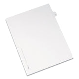 Avery&reg; Preprinted Legal Exhibit Side Tab Index Dividers, Allstate Style, 26-Tab, V, 11 x 8.5, White, 25/Pack (AVE82184) Set of 25