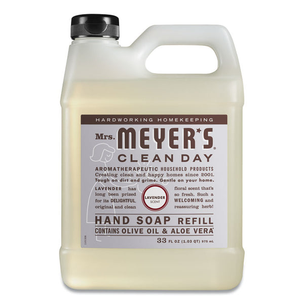 Mrs. Meyer's® Clean Day Liquid Hand Soap, Lavender, 33 oz, 6/Carton (SJN651318) Case of 6