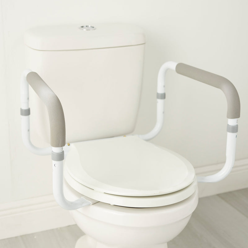 McKesson Toilet Safety Rail White Steel (1095389_EA) 1/EA