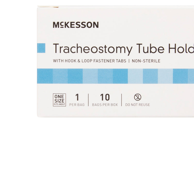 McKesson Tracheostomy Tube Holder 1 X 16-3/4 Inch Adult (512425_BX) 10/BX