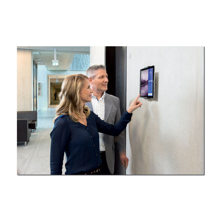 Durable® Mountable Tablet Holder, Silver/Charcoal Gray (DBL893523) Each
