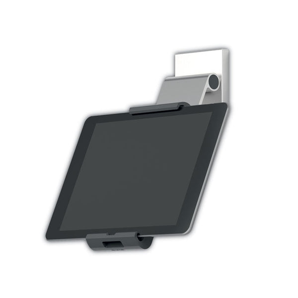 Durable® Mountable Tablet Holder, Silver/Charcoal Gray (DBL893523)