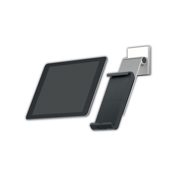 Durable® Mountable Tablet Holder, Silver/Charcoal Gray (DBL893523) Each
