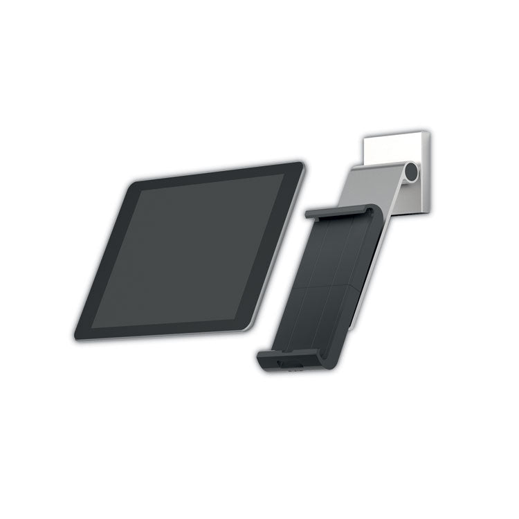 Durable® Mountable Tablet Holder, Silver/Charcoal Gray (DBL893523) Each