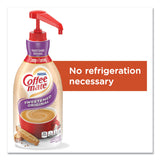 Coffee mate® Liquid Coffee Creamer, Sweetened Original, 1.5 Liter Pump Bottle, 2/Carton (NES13799CT) Case of 2