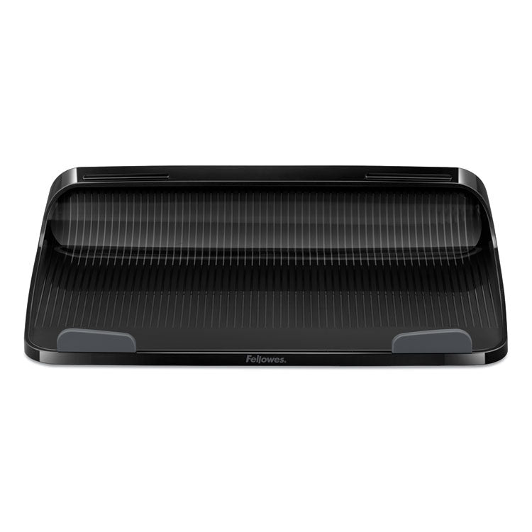 Fellowes® I-Spire Series Laptop Lift, 13.19" x 9.31" x 4.13", Black/Gray, Supports 10 lbs (FEL9472401) Each
