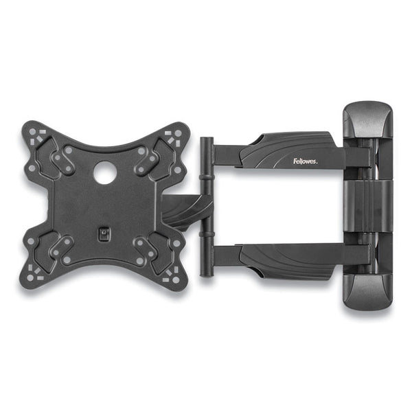 Fellowes® Full Motion TV Wall Mount, 16.25w x 19.75d x 17.87h, Black (FEL8043601)