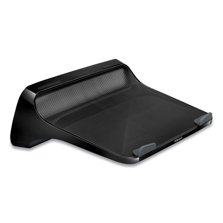Fellowes® I-Spire Series Laptop Lift, 13.19" x 9.31" x 4.13", Black/Gray, Supports 10 lbs (FEL9472401) Each