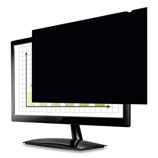 Fellowes® PrivaScreen Blackout Privacy Filter for 24" Widescreen Flat Panel Monitor, 16:10 Aspect Ratio (FEL4801601)