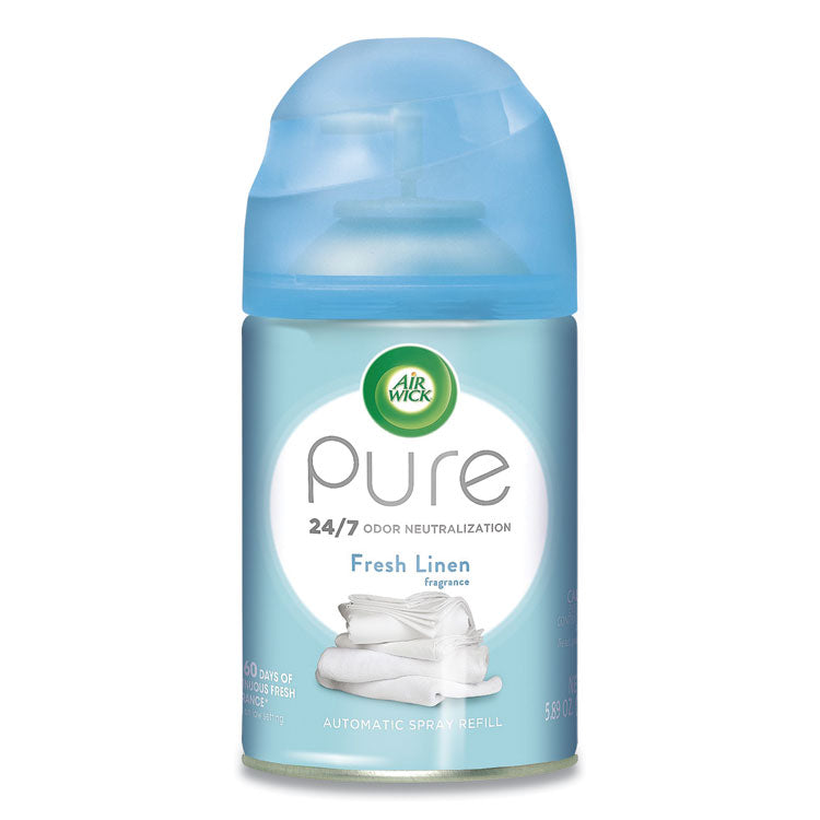 Air Wick® Freshmatic Ultra Automatic Spray Refill, Fresh Linen, 5.89 oz Aerosol Spray (RAC82314) Each