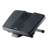 Fellowes® Ultimate Foot Support, HPS, 17.75w x 13.25d x 4 to 6.5h, Black/Gray (FEL8067001)