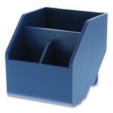 Bostitch® Konnect Desktop Organizer Short Storage Bin, 3.4" x 3.5" x 3.5", Blue (BOSKTCUPBLUE) Each