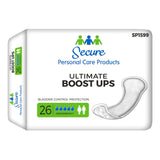 TotalDry™ Ultimate Boost Ups Booster Pad 16-1/2 Inch Length Moderate Absorbency Polymer Core One Size Fits Most (1135739_BG) 26/BG