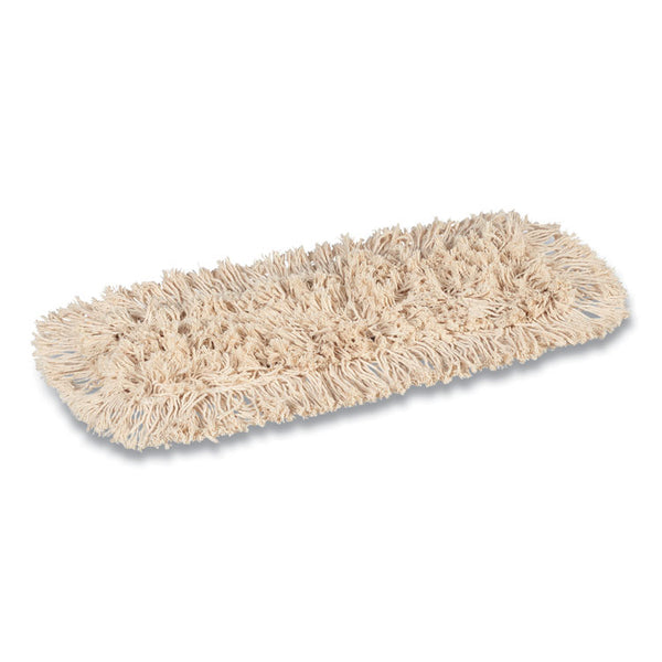 Coastwide Professional™ Cut-End Dust Mop Head, Cotton, 18 x 5, White (CWZ24418759)