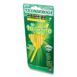 Dixon Tri-Write Triangular Pencil, HB  (#2), Black Lead, Yellow Barrel, 8/Pack (DIX13852) Pack of 8