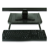Mind Reader Metal Monitor Stand Riser for Computer, 14.88" x 11.33" x 4.21", Black, Supports 44 lbs (EMS2METMONSTBLK) Each