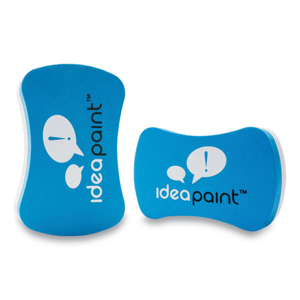 IdeaPaint™ Big Boy Foam Dry Erase Whiteboard Erasers, 6.81 x 5.43 x 1.38, 2/Pack (IDPBIGBOYERASER)