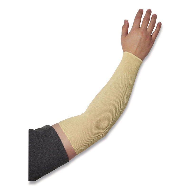 KutGard® Knitted Kevlar Sleeve, 2-Ply, 18", Tan (PID10KS18) Each