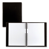 Blueline® AccountPro Records Register Book, Black Cover, 9.5 x 6 Sheets, 300 Sheets/Book (REDA7963C01)