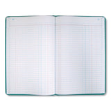 National® Tuff Series Accounting Journal, Single-Page 8-Column Accounting Format, Green Cover, 12 x 7.5 Sheets, 500 Sheets/Book (REDA66500J) Each