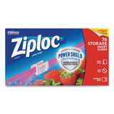 Ziploc® Slider Storage Bags, 1 qt, 5.88" x 7.88", Clear, 76 Bags/Box, 9 Boxes/Carton (SJN316490) Case of 9