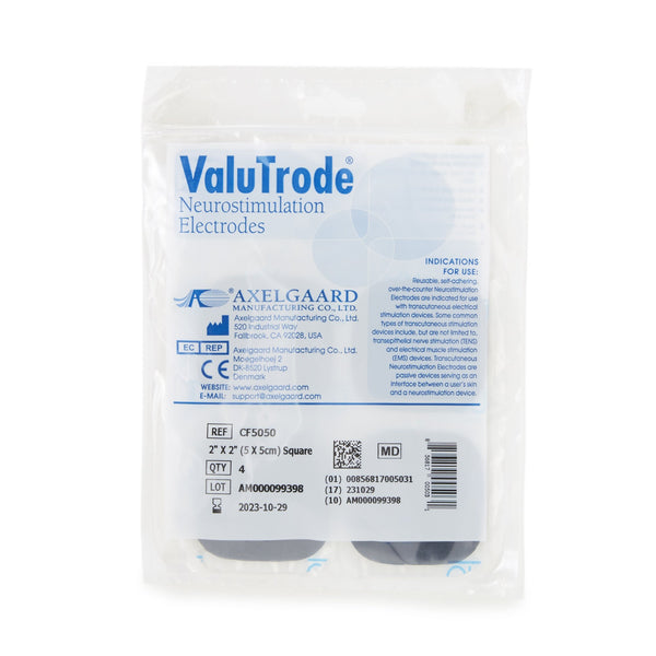 ValuTrode® Cloth Electrotherapy Electrode For TENS, NMES, and FES Units (913959_BX) 4/BX
