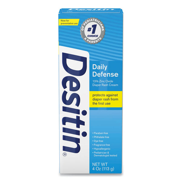 Desitin® Daily Defense Baby Diaper Rash Cream with Zinc Oxide, 4 oz Tube (SCJ00301) Each