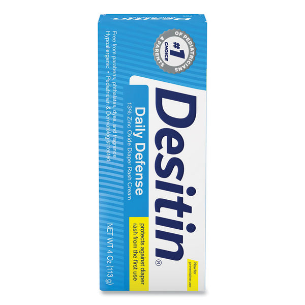 Desitin® Daily Defense Baby Diaper Rash Cream with Zinc Oxide, 4 oz Tube (SCJ00301) Each