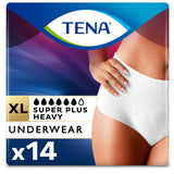 TENA® Women™ Super Plus Female Adult Absorbent Underwear Pull On with Tear Away Seams X-Large Disposable Heavy Absorbency (738745_BG) 14/BG