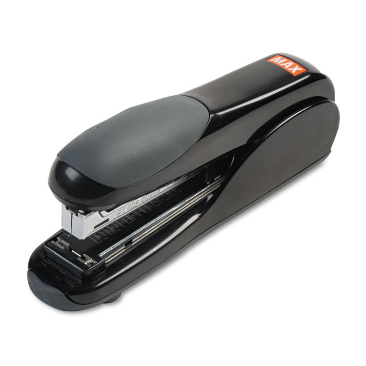 MAX Flat-Clinch Full Strip Standard Stapler, 30-Sheet Capacity, Black (MXBHD50DFBK) Each