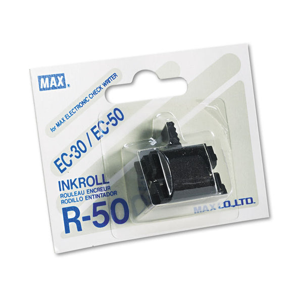 MAX R50 Replacement Ink Roller, Black (MXBR50) Each
