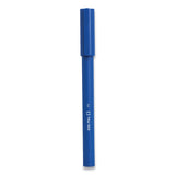 TRU RED™ Quick Dry Gel Pen, Stick, Fine 0.5 mm, Blue Ink, Blue Barrel, 5/Pack (TUD24377034) Pack of 5