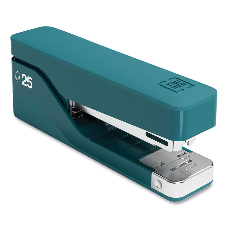 TRU RED™ Desktop Aluminum Stapler, 25-Sheet Capacity, Teal (TUD24418165) Each