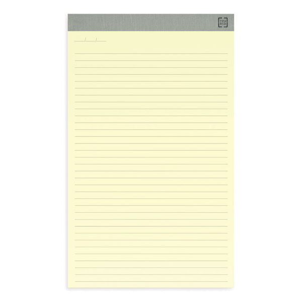TRU RED™ Notepads, Wide/Legal Rule, 50 Canary-Yellow 8.5 x 14 Sheets, 12/Pack (TUD24419920)