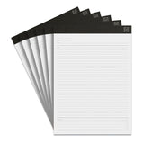 TRU RED™ Notepads, Meeting-Minutes/Notes Format, 50 White 8.5 x 11.75 Sheets, 6/Pack (TUD24419927) Pack of 6