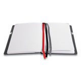 TRU RED™ Large Mastery Journal with Pockets, 1-Subject, Narrow Rule, Charcoal/Red Cover, (192) 10 x 8 Sheets (TUD24421817) Each