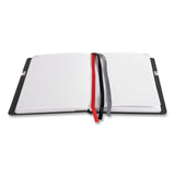 TRU RED™ Large Mastery Journal with Pockets, 1-Subject, Narrow Rule, Black/Red Cover, (192) 10 x 8 Sheets (TUD24421811) Each