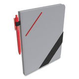 TRU RED™ Large Starter Journal, 1-Subject, Narrow Rule, Gray Cover, (192) 10 x 8 Sheets (TUD24421833)