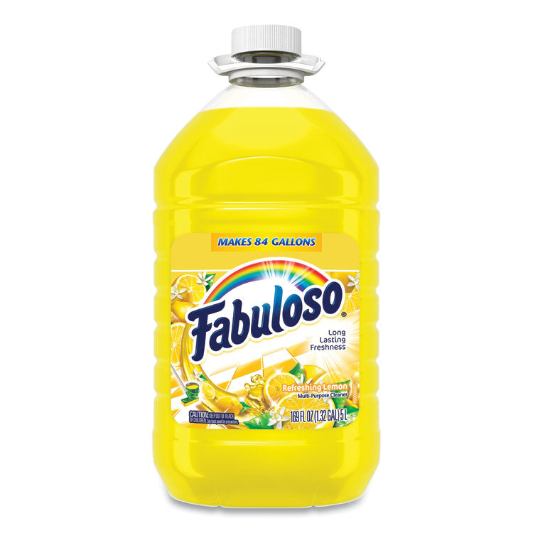 Fabuloso® Multi-use Cleaner, Lemon Scent, 169 oz Bottle (CPC96987EA)