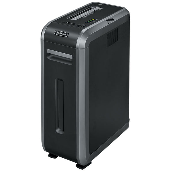 Fellowes® Powershred 125Ci 100% Jam Proof Cross-Cut Shredder, 20 Manual Sheet Capacity (FEL3312501)