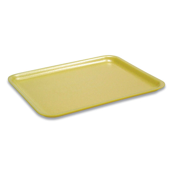Pactiv Evergreen Supermarket Tray, #17S, 8.4 x 4.5 x 0.7, Yellow, Foam, 1,000/Carton (PCT51P317S) Case of 1000